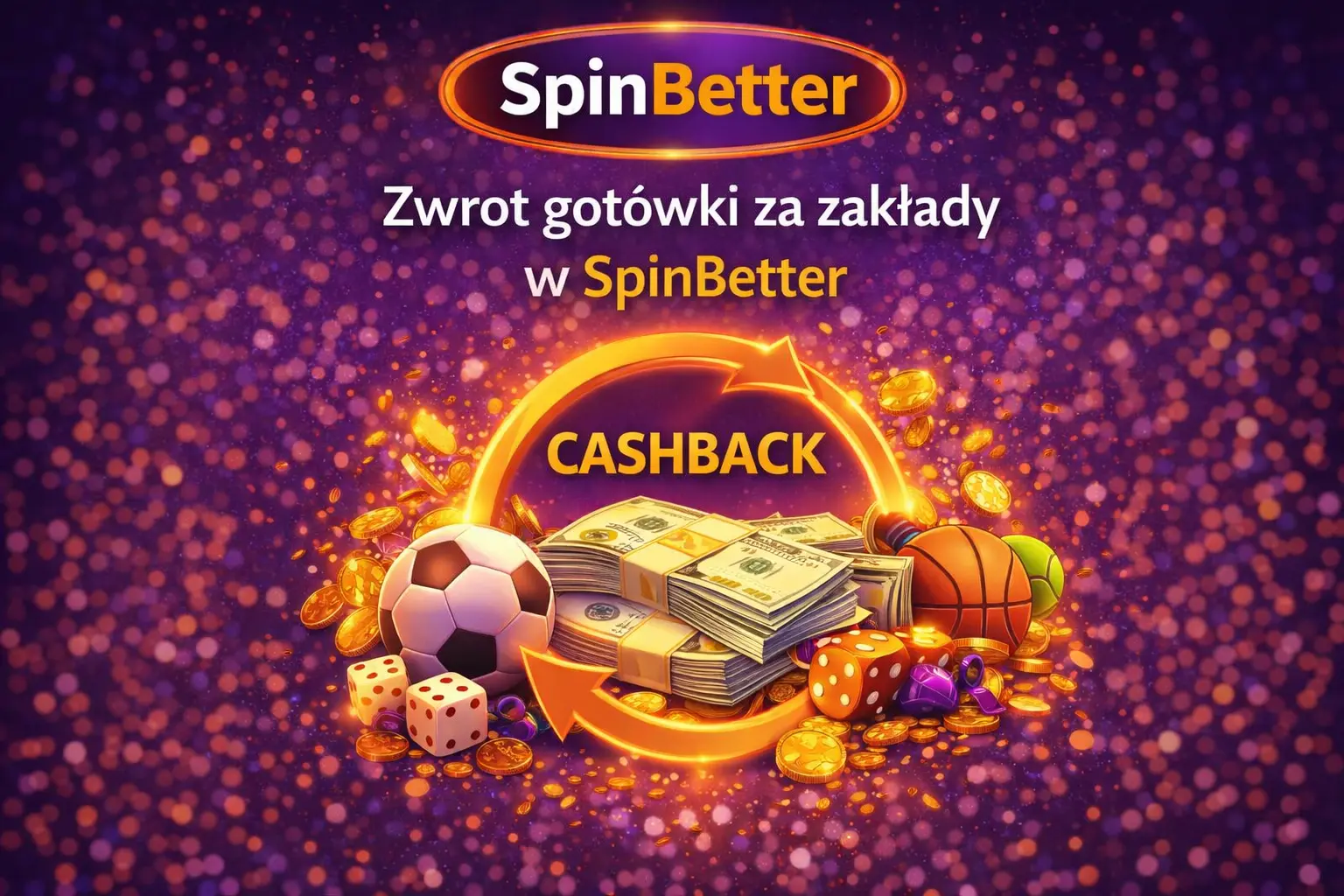 Zwrot gotówki za zakłady w SpinBetter